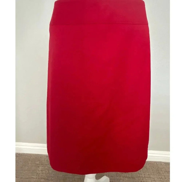 Talbots NWT red wool skirt fully lined size 8 - Picture 11 of 11